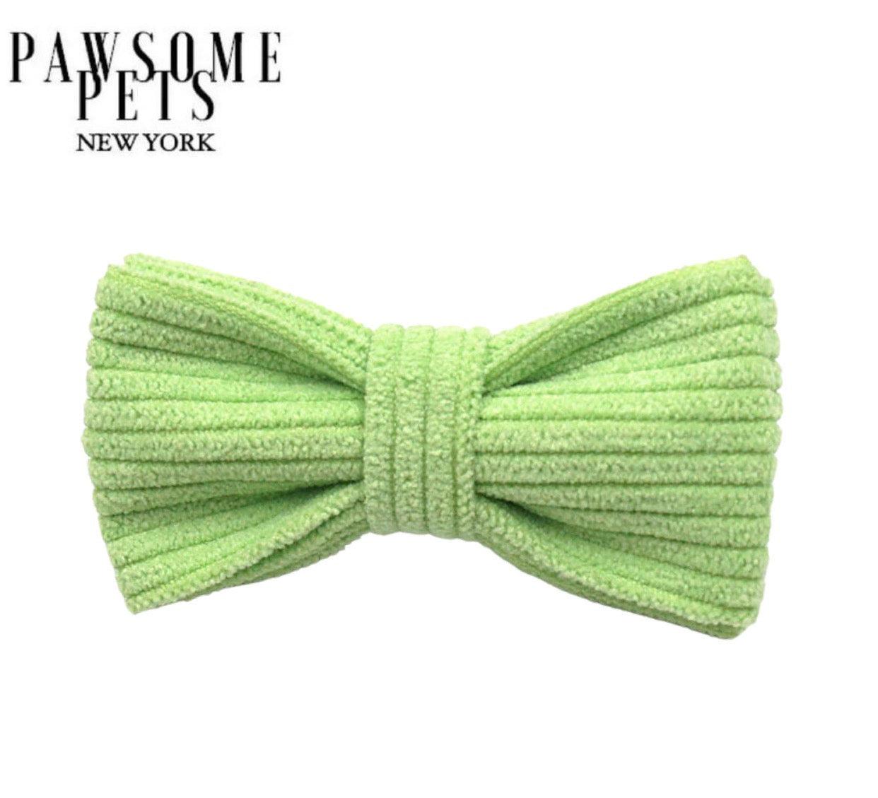 Bean Green Dog Bowtie
