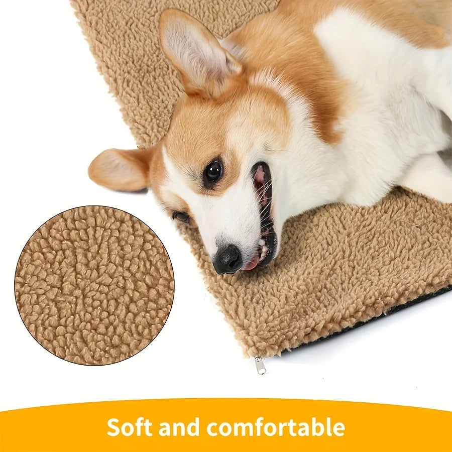 Self-Warming Thermal Pet Blanket