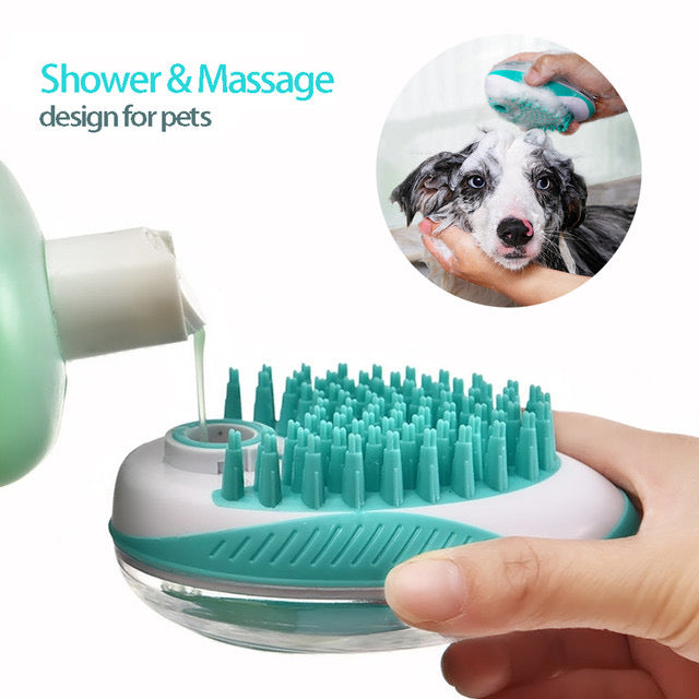 Bath Brush Comb (Cleaning Tool Pet Supplies)-0