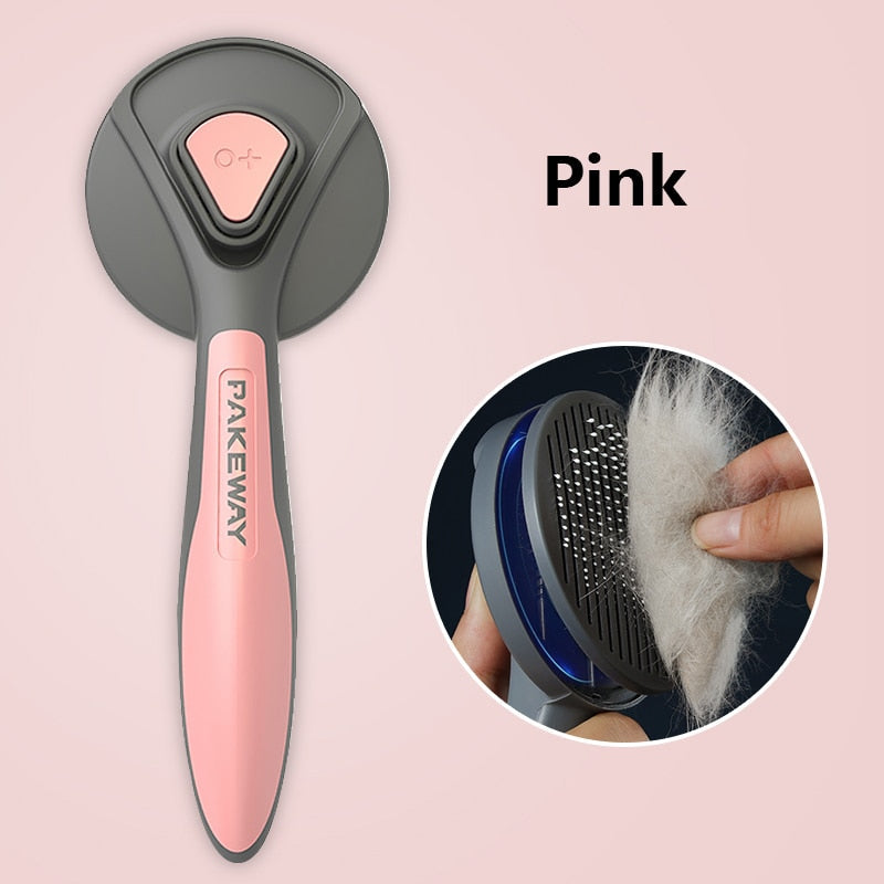 Self-Cleaning Slicker Grooming Comb