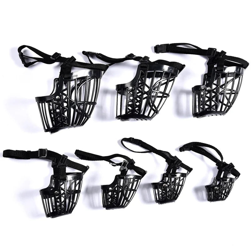 Adjustable Dog Muzzle – Safety Breathable Pet Mouth Guard for Small, Medium & Large Dogs