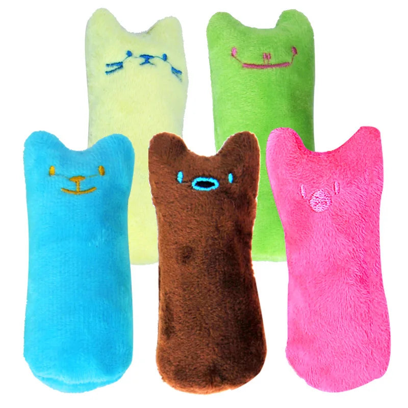 Catnip Teeth Grinding Plush Cat Toy