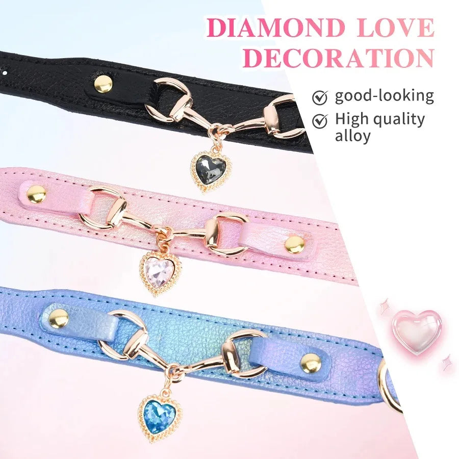 Cat Collar Necklace & Harness Set