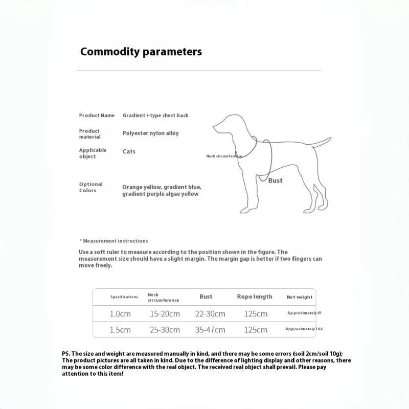 Cat Harness & Leash Set — Breakaway Design