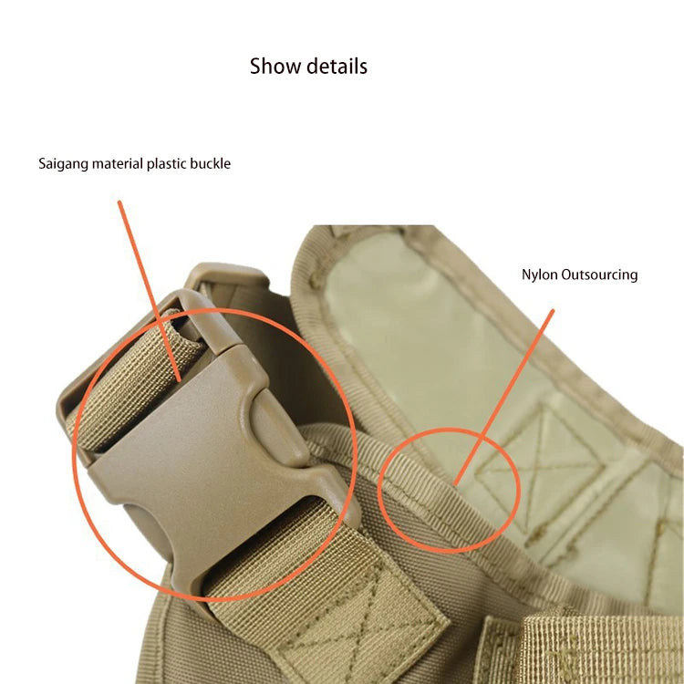 Tactical Military Dog Harness