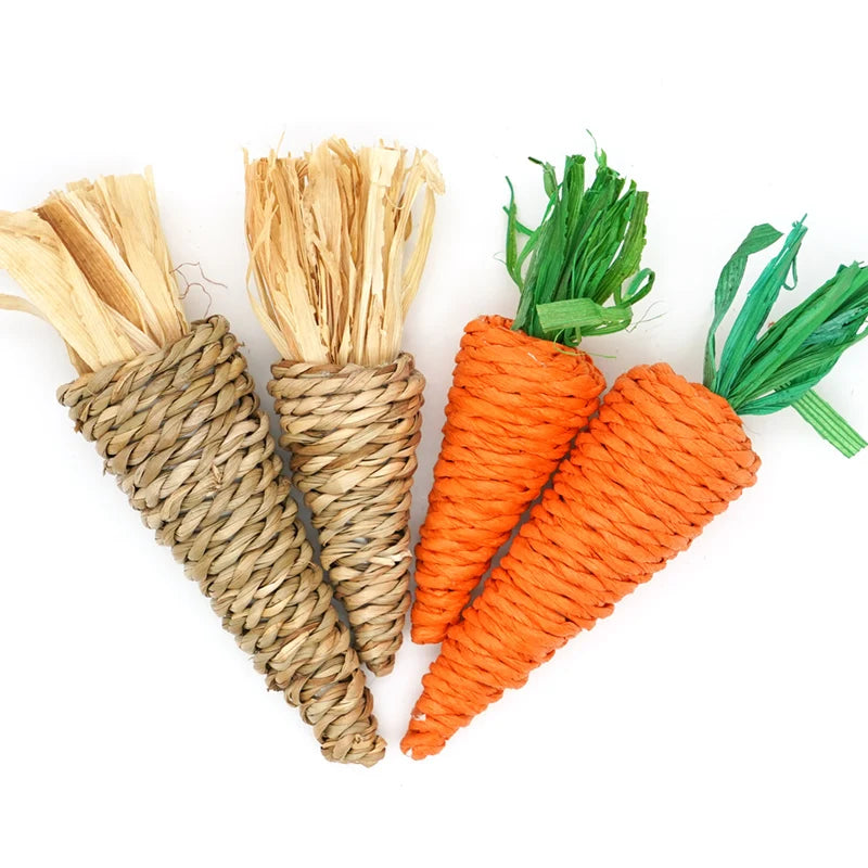 Natural Apple Wood Rabbit Chew Toy