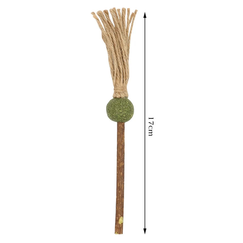 Natural Apple Wood Rabbit Chew Toy