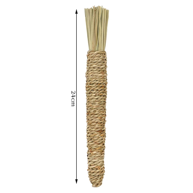 Natural Apple Wood Rabbit Chew Toy