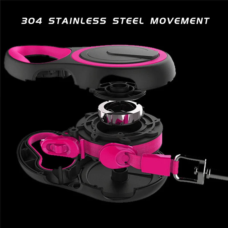 Retractable Dog Leash — Roulette Style