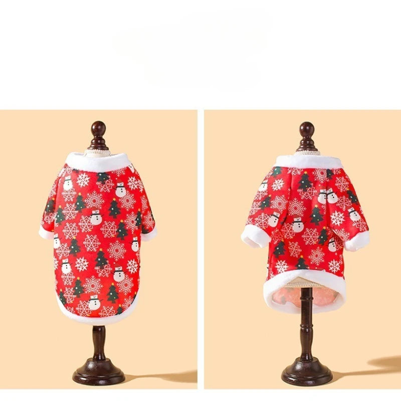 Festive Christmas Pet Outfit