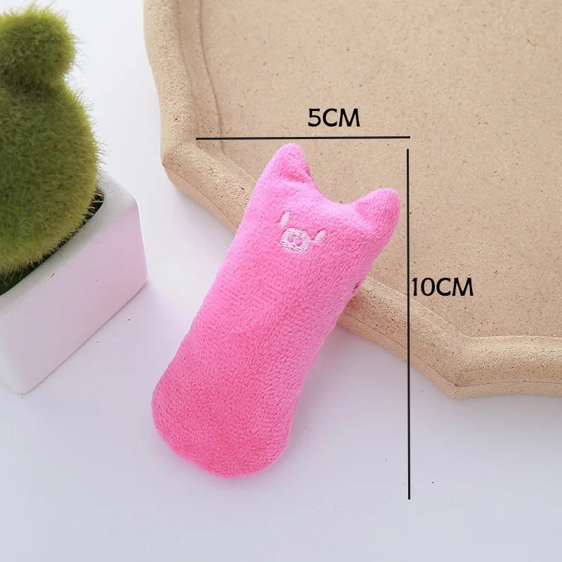 Catnip Teeth Grinding Plush Cat Toy