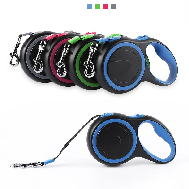 Extending Nylon Retractable Dog Leash 3/5/8M