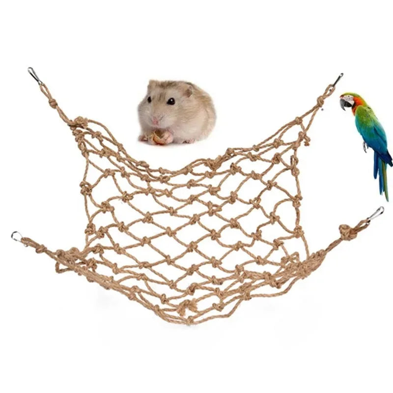 Parrot Swing Rope & Climbing Net