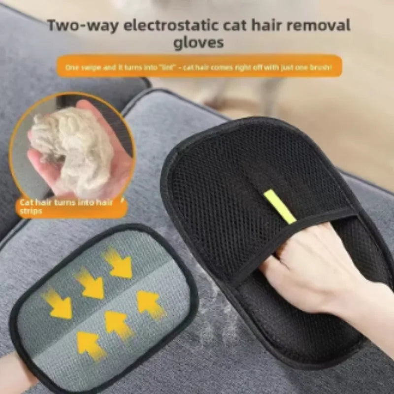 Pet Grooming Gloves – Hair Remover