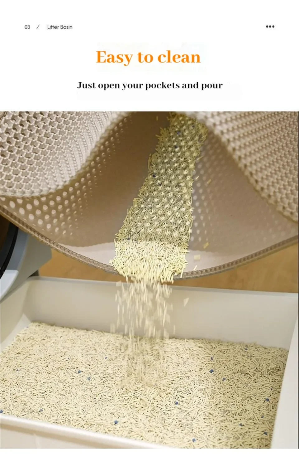 Double Layer EVA Cat Litter Mat