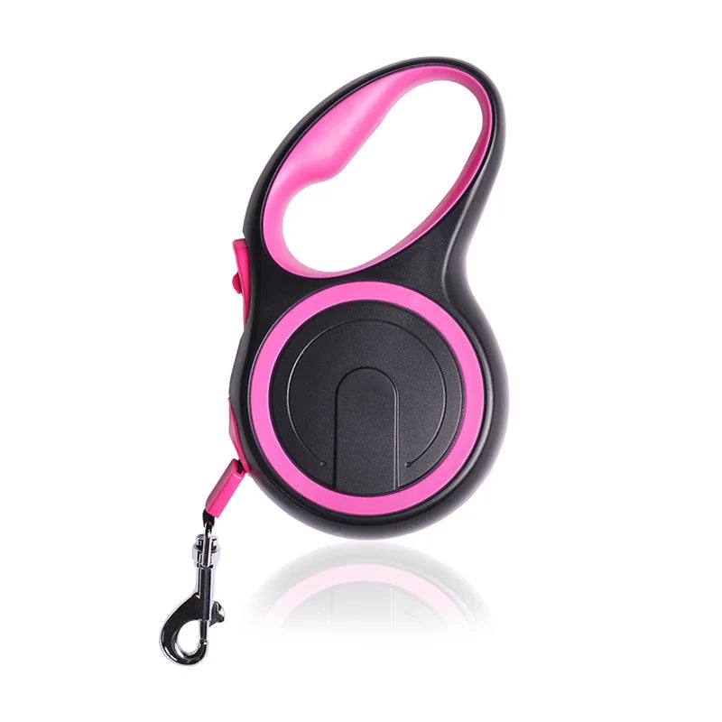 3M 5M 8M Dog Leash Retractable Roulette Long Pet Lead Strong for Small Large Big Dogs Automatic Walking Nylon Durable Rope Stuff