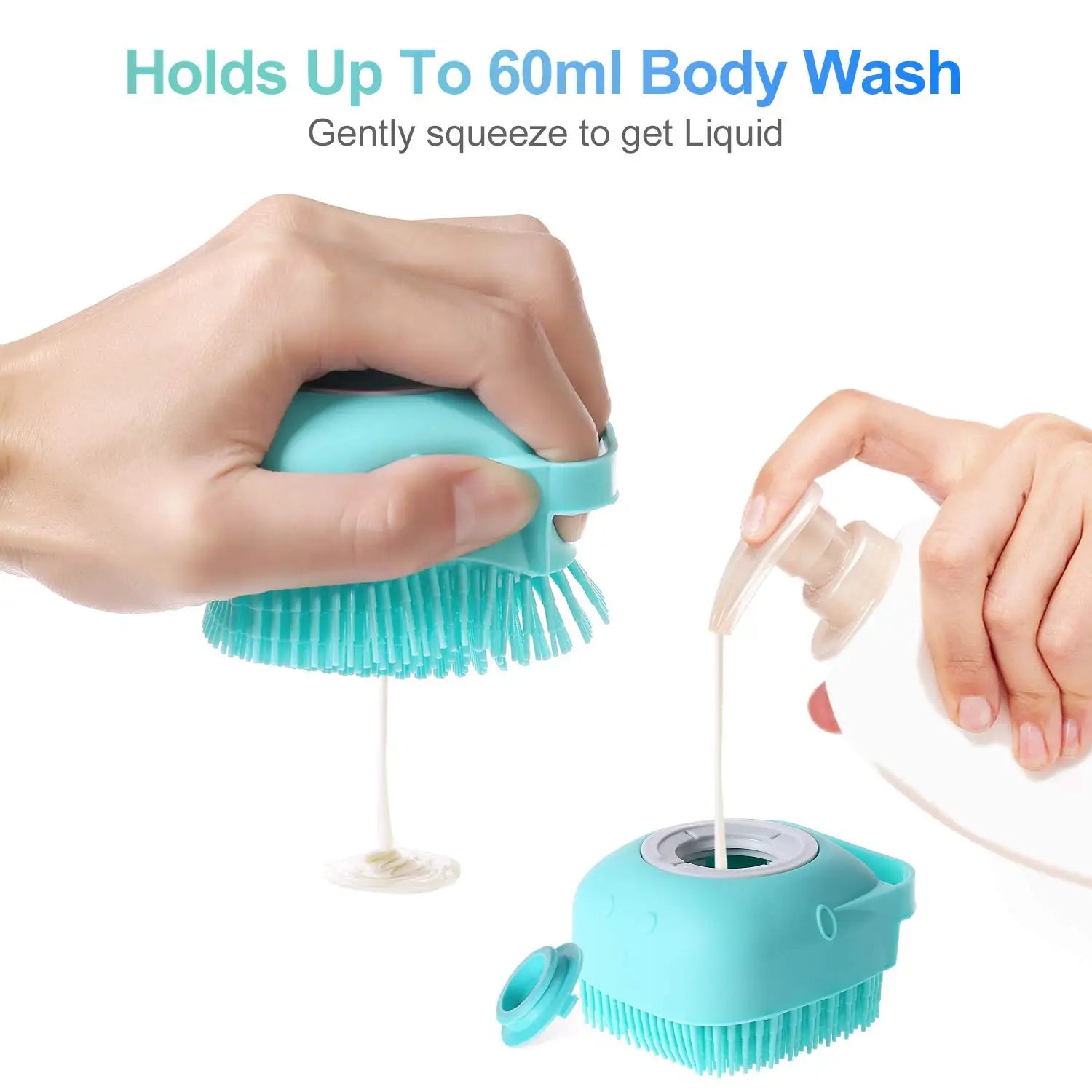 Pet Dog & Cat Shampoo Brush