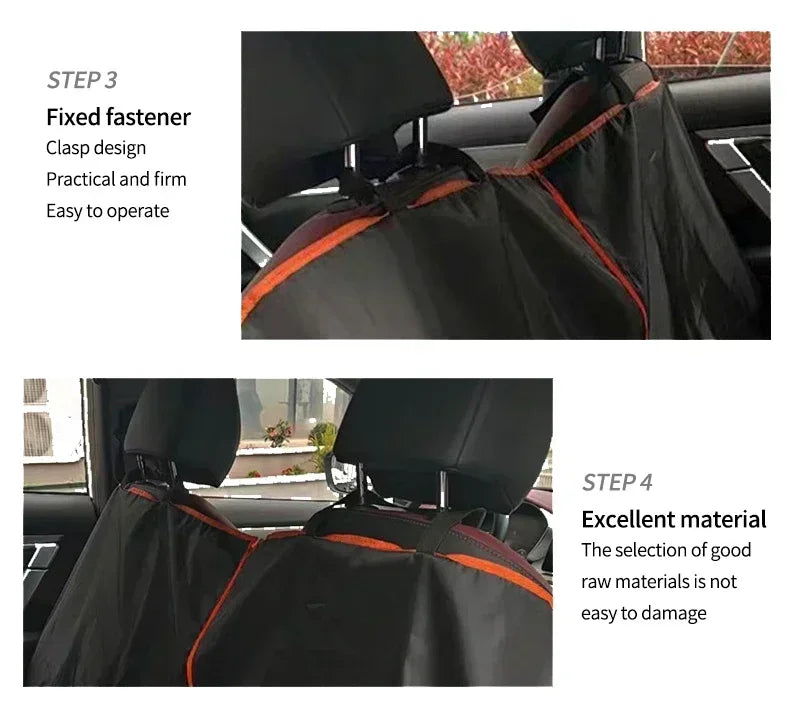 Waterproof Dog Car Seat Cover & Hammock