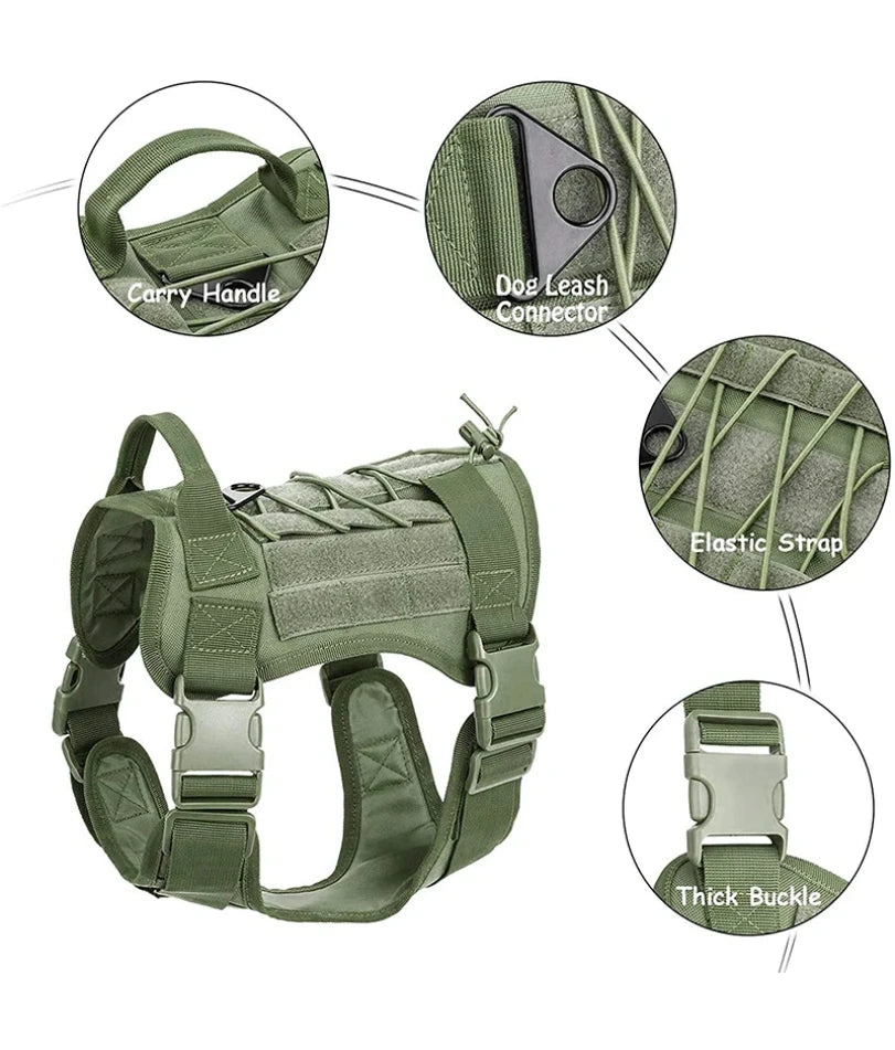 Tactical Military Dog Harness