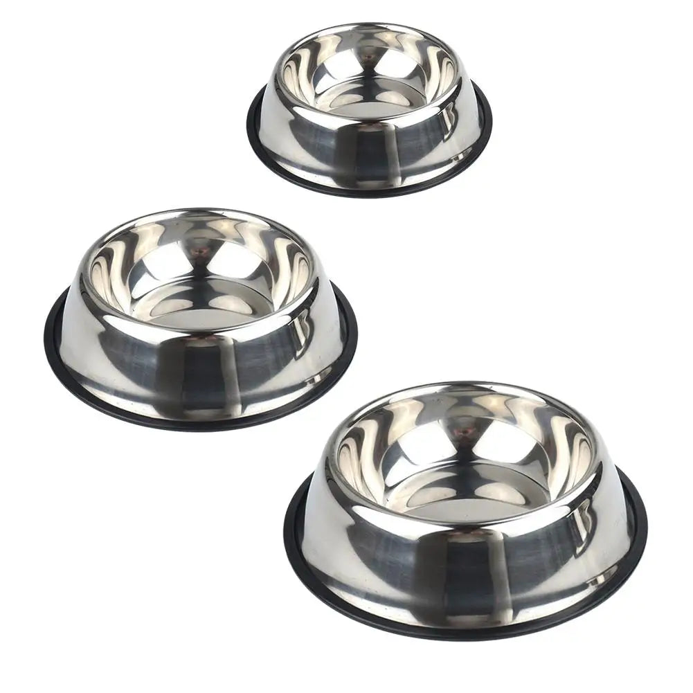 Large Capacity Stainless Steel Cat Bowl
