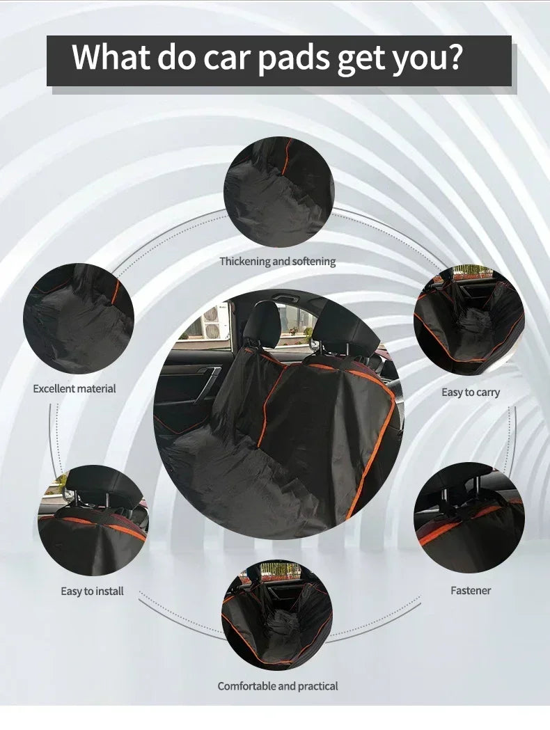 Waterproof Dog Car Seat Cover & Hammock