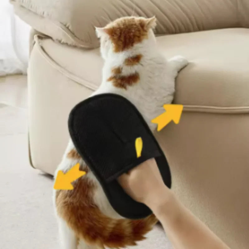 Pet Grooming Gloves – Hair Remover
