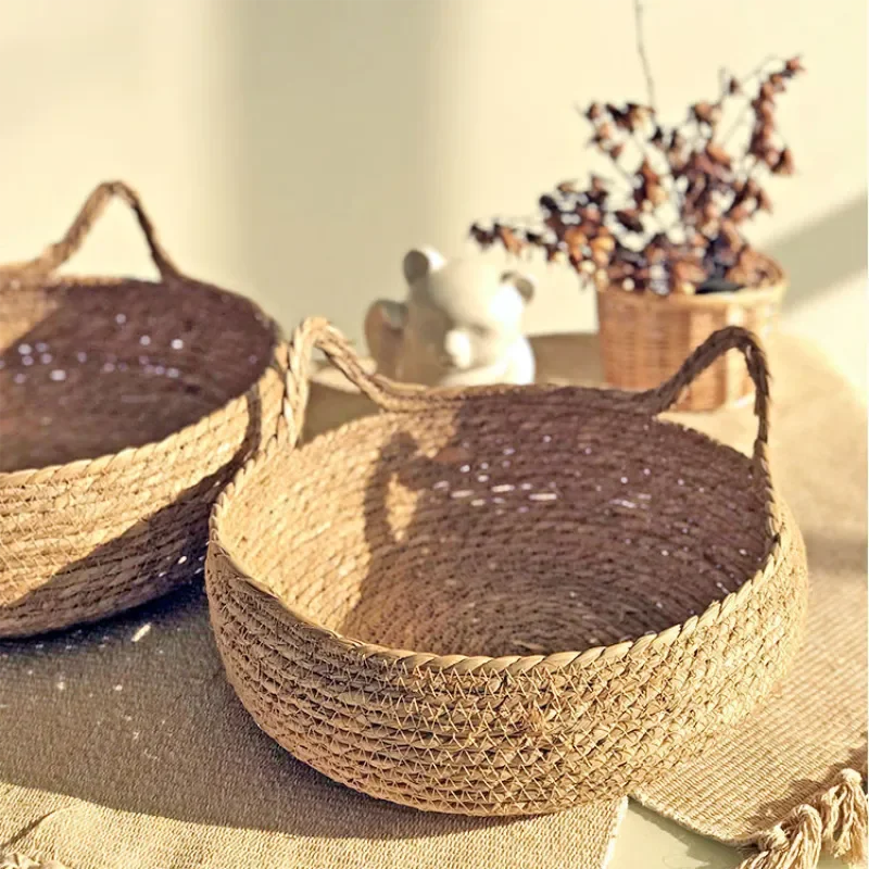Vine Woven Cat Nest — Handmade with Cushion (Large)