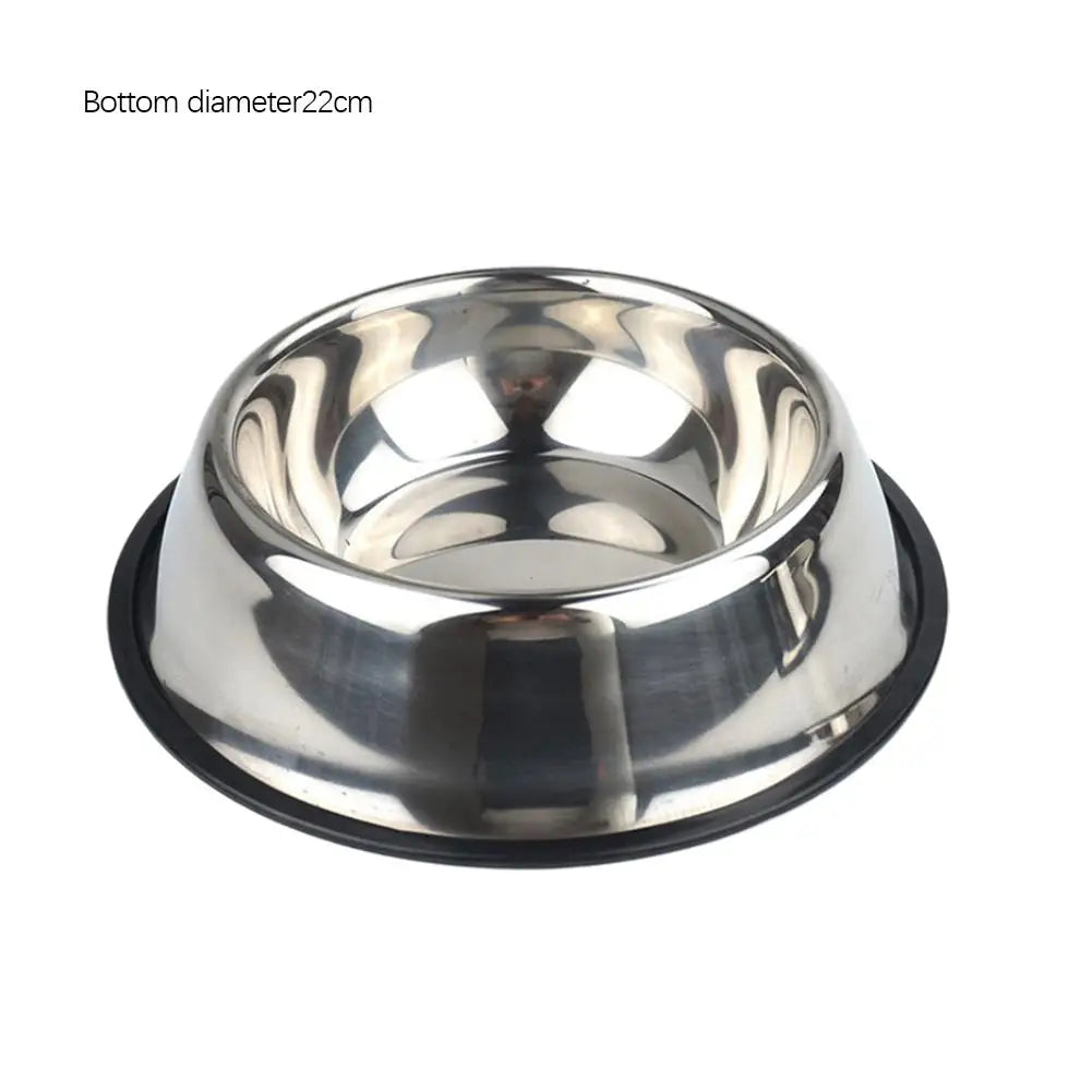 Large Capacity Stainless Steel Cat Bowl