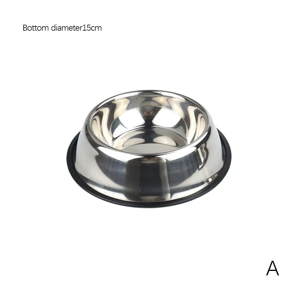 Large Capacity Stainless Steel Cat Bowl