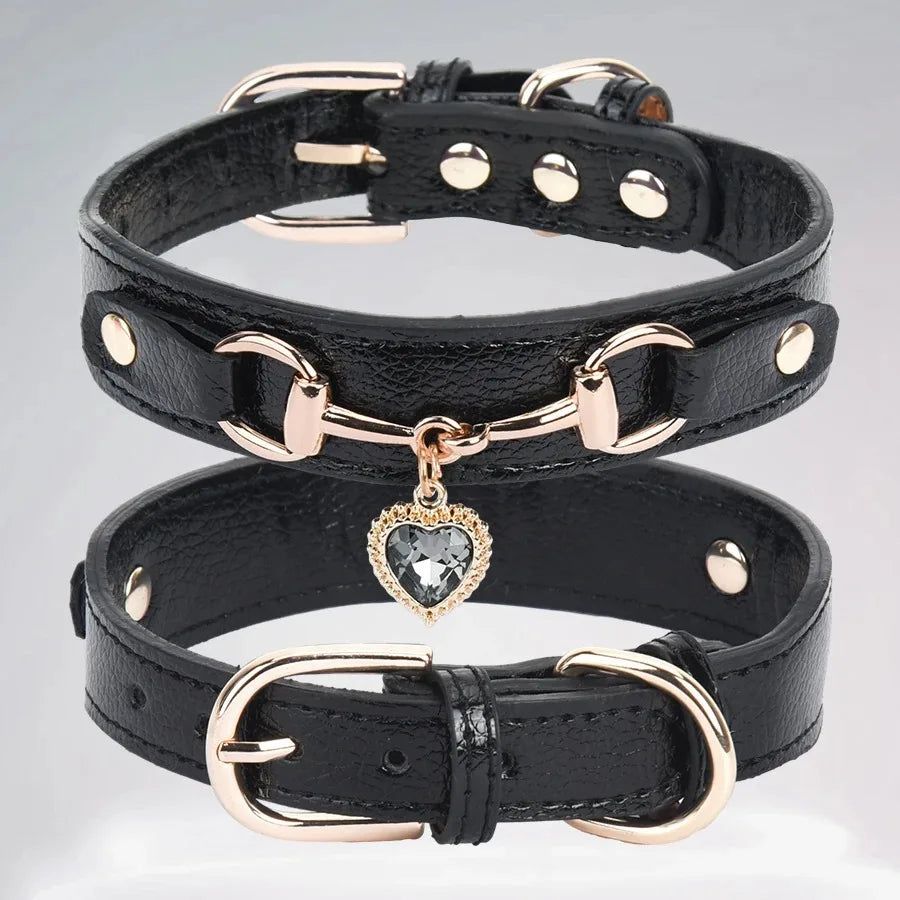 Cat Collar Necklace & Harness Set