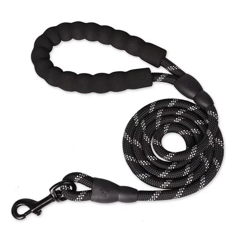 Reflective Dog Leash with Padded Handle