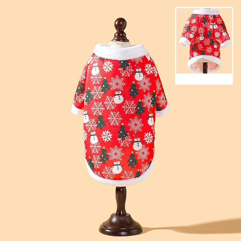 Festive Christmas Pet Outfit