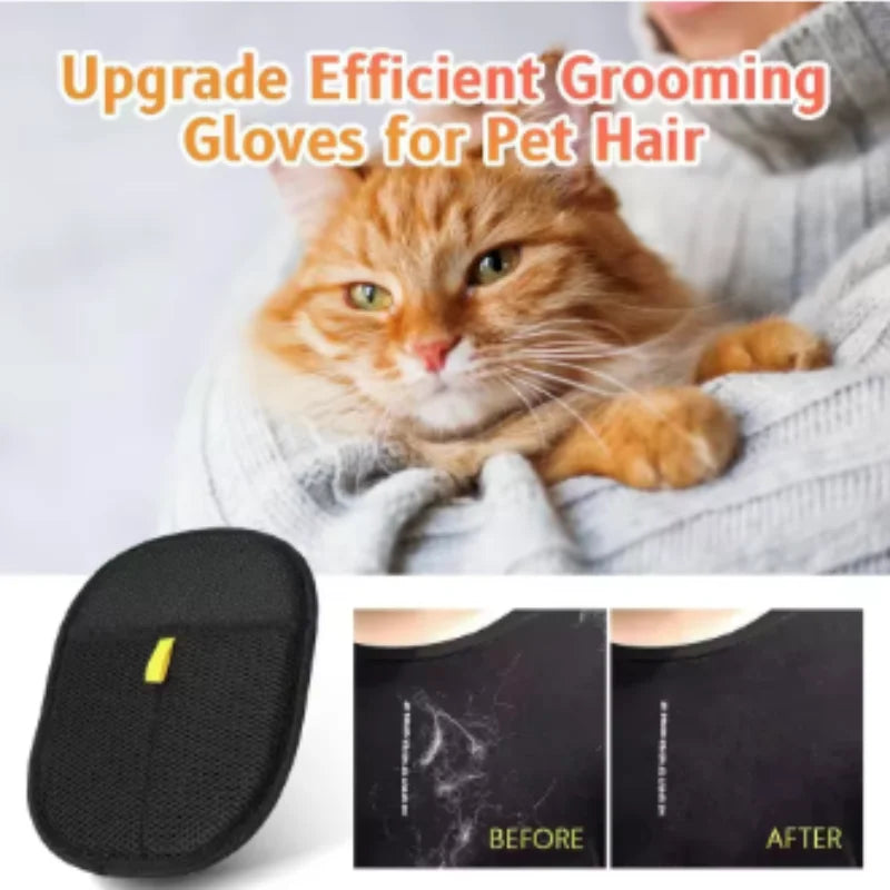 Pet Grooming Gloves – Hair Remover