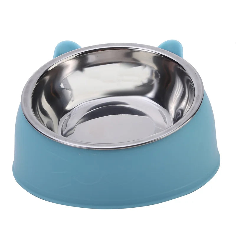 Inclined Cat & Puppy Feeding Bowl