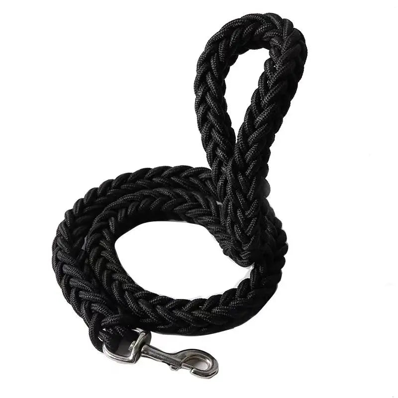 Heavy-Duty Braided Nylon Dog Leash