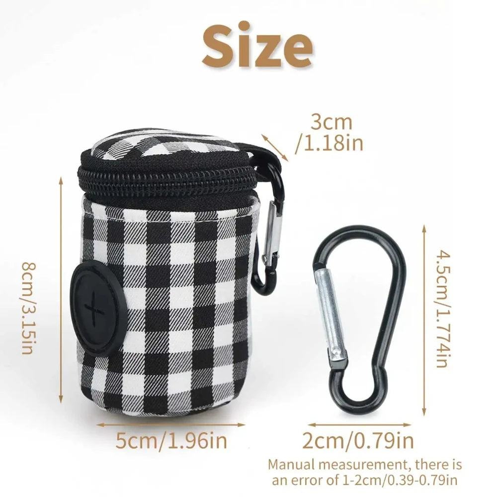 Checkered Dog Waste Bags