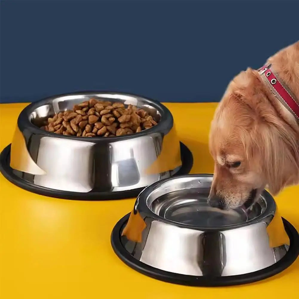 Large Capacity Stainless Steel Cat Bowl