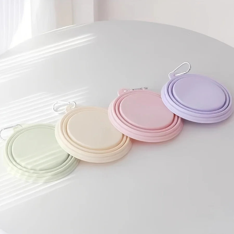 Foldable Silicone Pet Bowl — Travel & Outdoor