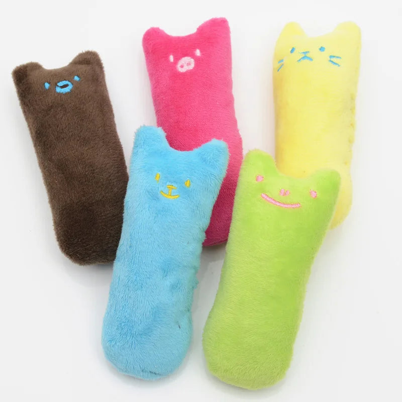 Catnip Teeth Grinding Plush Cat Toy