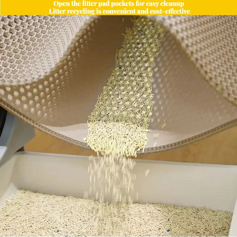 Double Layer EVA Cat Litter Mat