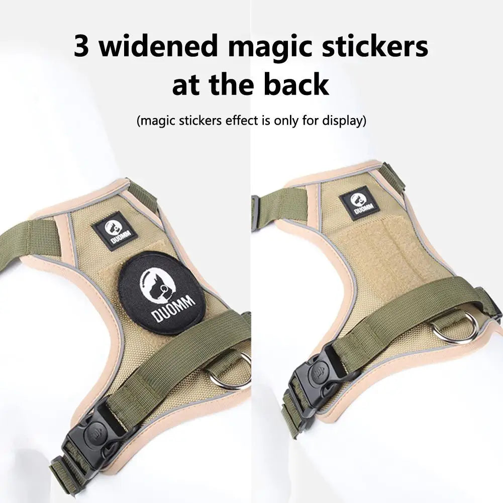 Reflective Army Dog Harness