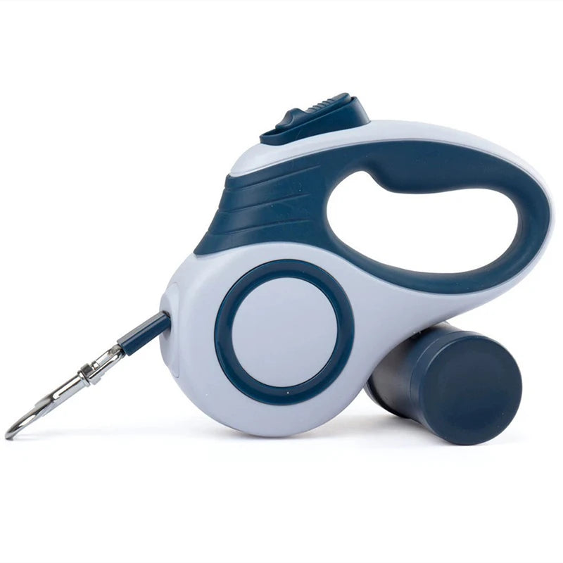 Retractable Dog Leash with Waste Bag Dispenser — 3M & 5M
