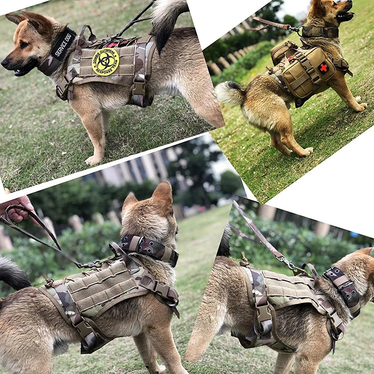 Tactical Military Dog Harness