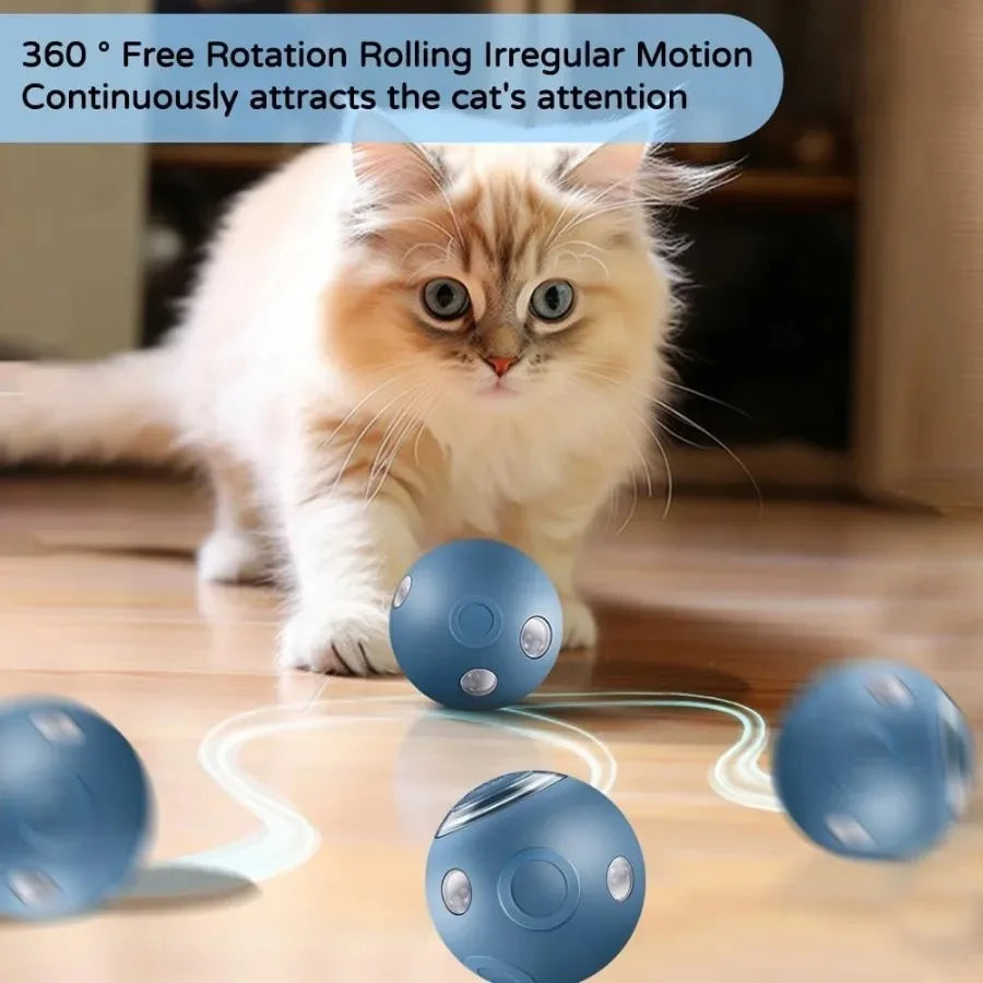 Automatic Rolling Smart Cat Ball