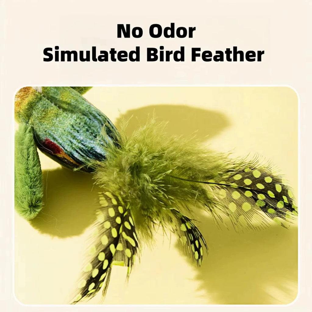 Interactive Cat Toy with Realistic Bird Sound