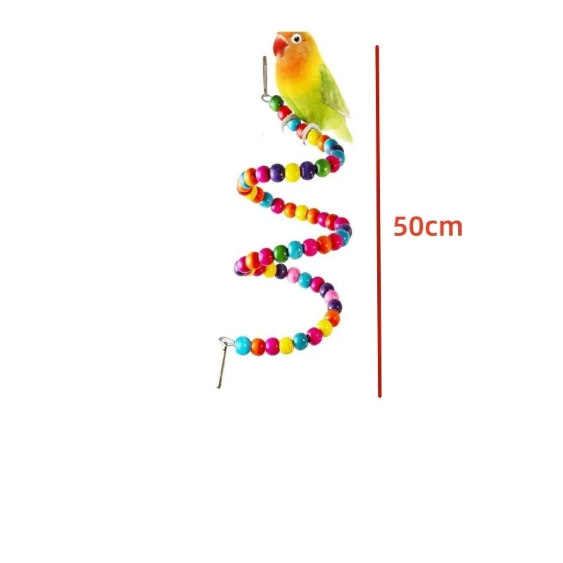 Bird and Parrot Toys Swing Mirror & Accessories