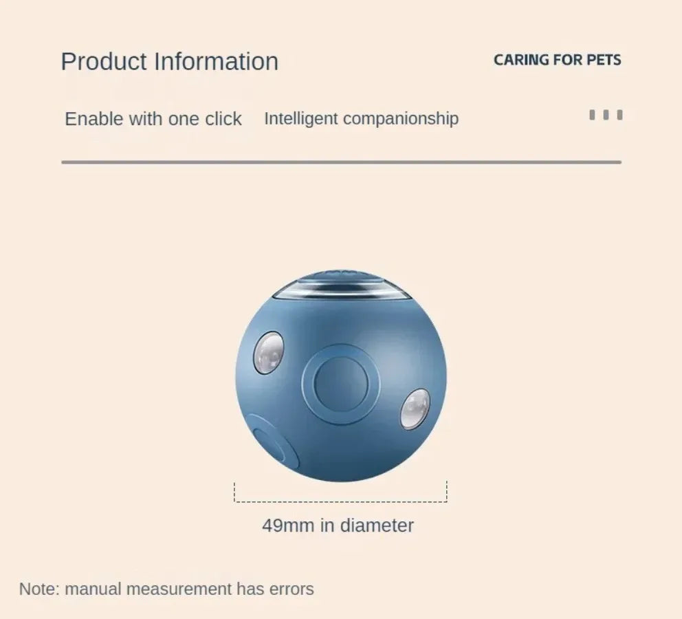 Automatic Rolling Smart Cat Ball