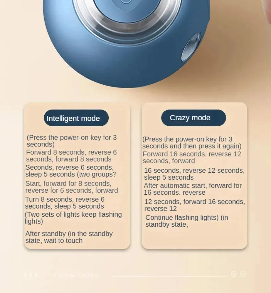 Automatic Rolling Smart Cat Ball
