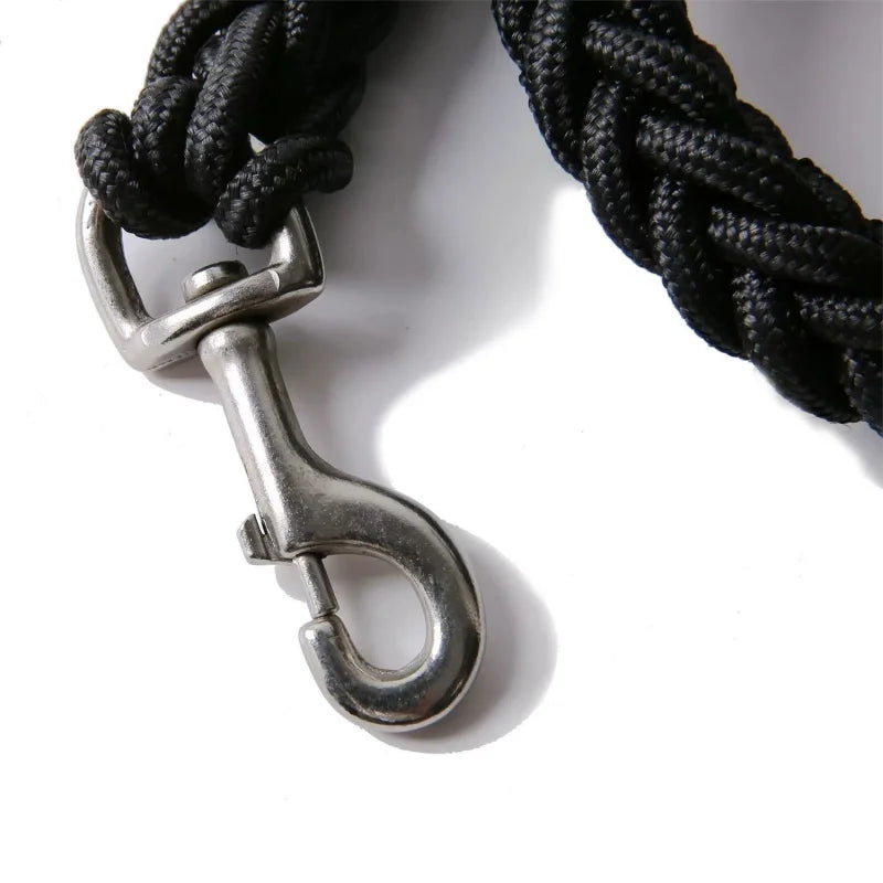 Heavy-Duty Braided Nylon Dog Leash