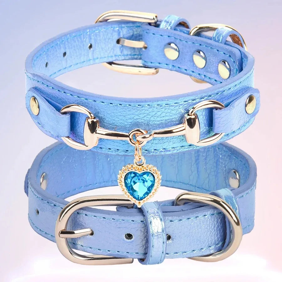 Cat Collar Necklace & Harness Set